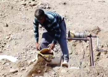 لبخند امید در دل روستای رامشین و بیدخور با آغاز مرمت قنات