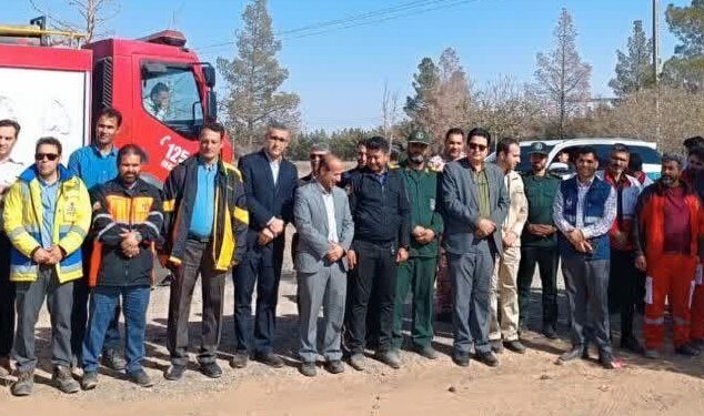 برگزاری مانور ترکیبی پدافند غیرعامل «لحظه صفر» در شهرستان جوین