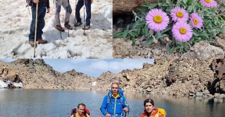 صعود افتخار آفرین تیم کوهنوردی جوین به قله زیبای سبلان