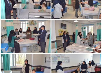 گرامیداشت هفته جهانی شیر مادر در زایشگاه بیمارستان قمربنی هاشم(ع)