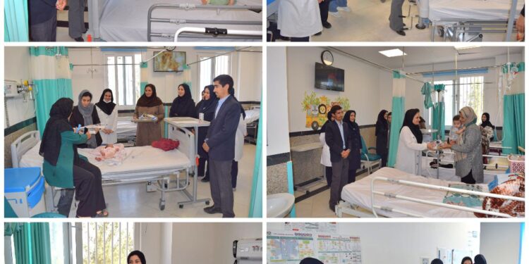 گرامیداشت هفته جهانی شیر مادر در زایشگاه بیمارستان قمربنی هاشم(ع)