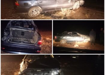 واژگونی خودرو سمند در محور زورآباد – زیرآباد