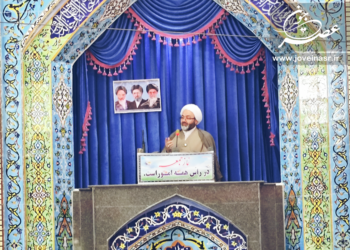 خط قرمز بودن خلیج فارس و لزوم هوشیاری در جنگ اقتصادی؛ تأکید امام جمعه جوین بر وحدت و مقاومت